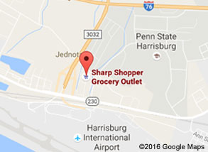 Sharp Shopper Grocery Outlet Middletown Store Map